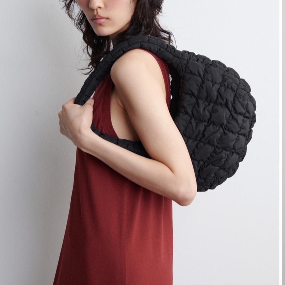 Brand New: COS Quilted Mini Bag. Black